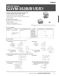 G3VM-353E1 Datenblatt Cover