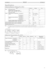 G3VM-6F(TR) Datasheet Page 2