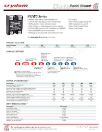 H12WD48110-10 Datasheet Copertura