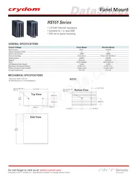 HS151DR-84137120 Datasheet Cover