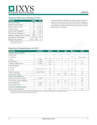 LAA127L Datasheet Pagina 2