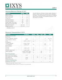 LCB717S數據表 頁面 2