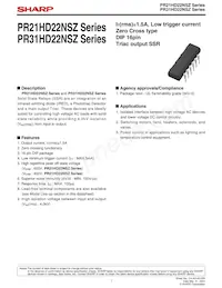PR21HD22NSZ數據表 封面