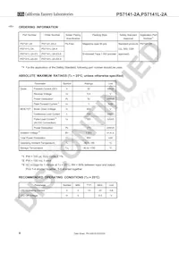 PS7141L-2A-E5-A Datasheet Pagina 4