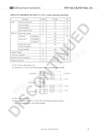 PS7142L-1A-E4-A Datasheet Pagina 5