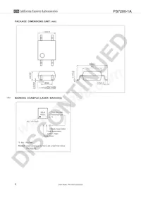 PS7206-1A-F3-A Datasheet Pagina 2