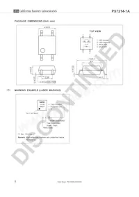 PS7214-1A-E3-A Datasheet Pagina 2