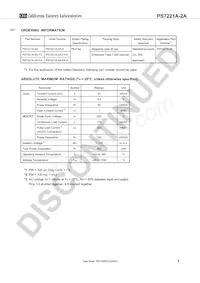 PS7221A-2A-F3-A數據表 頁面 3