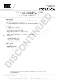 PS7241-2A-F4-A Datasheet Copertura