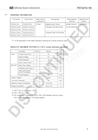 PS7241E-1B-F3-A Datasheet Pagina 3
