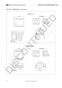 PS7341CL-1A-A Datasheet Page 2