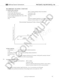 PS7341CL-1A-A Datasheet Pagina 11