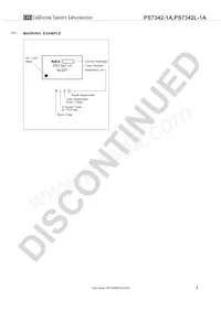 PS7342L-1A-E3-A Datasheet Page 3