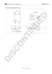 PS7431-1A-E3-A Datasheet Page 2