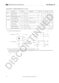 PS7802B-1A-A Datasheet Pagina 4