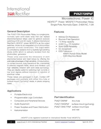 PVAZ172NS Datasheet Copertura