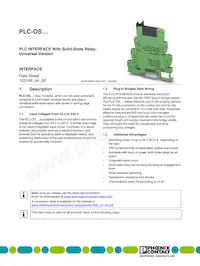 2967552 Datasheet Copertura