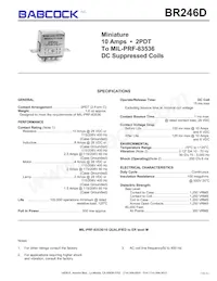 BR246D-320B3-28V-026M Datasheet Copertura