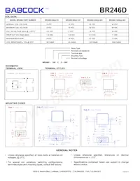 BR246D-320B3-28V-026M Datasheet Pagina 2