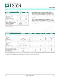 CPC1025N Datasheet Page 2