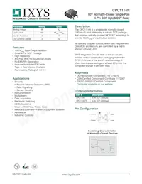 CPC1114NTR Datenblatt Cover