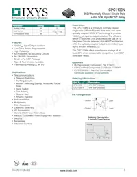 CPC1130N Datenblatt Cover