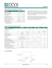 CPC1393GV Datasheet Pagina 2