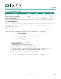 CPC1918J Datasheet Pagina 3