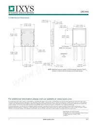 CPC1918J Datasheet Pagina 7