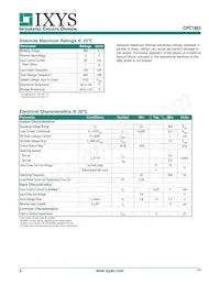 CPC1963GS Datasheet Pagina 2