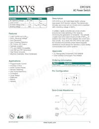 CPC1976Y Datasheet Copertura