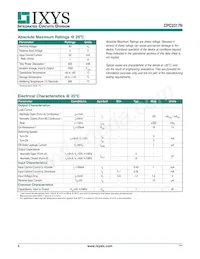 CPC2317NTR Datasheet Pagina 2