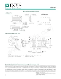 CPC2317NTR Datasheet Pagina 7