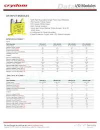 DR-IAC5E Datasheet Cover