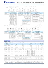 ERJ-L1DUF99MU Datasheet Page 2