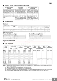 G2A-432A-N AC100/110 Datasheet Page 2