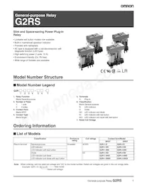 G2R-2-SND-DC24 Datasheet Pagina 3
