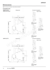 G2RV-SL700-AP DC12數據表 頁面 12