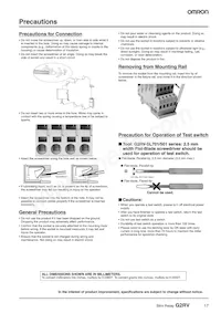 G2RV-SL700-AP DC12 Datasheet Page 17