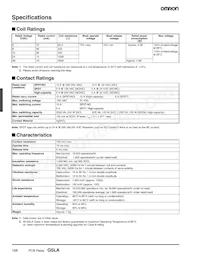G5LA-1A4-CF DC9 Datasheet Page 2