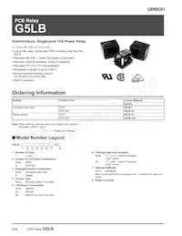 G5LB-1A4-DC48數據表 封面