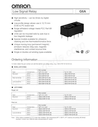 G6A-234P-ST40A-US DC48 Datasheet Copertura