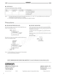 G6D-1A-DC24 Datasheet Page 4