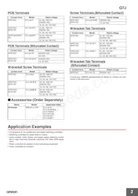 G7J-4A-P-CB-IN DC24V Datenblatt Seite 2