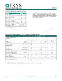 LAA108S Datasheet Pagina 2