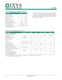 LAA120PL Datasheet Pagina 2