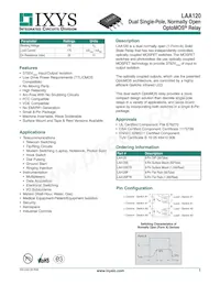 LAA120S Datasheet Cover