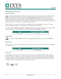 LCA110S Datasheet Pagina 5