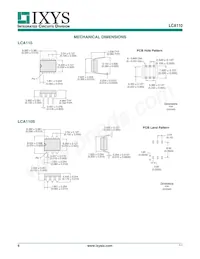 LCA110S Datasheet Pagina 6