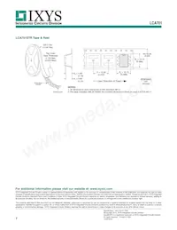 LCA701STR Datasheet Pagina 7